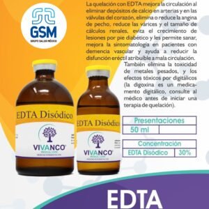 EDTA Disódico (para terapia de quelación)